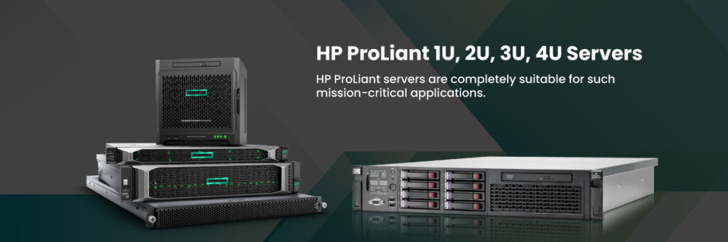 157 hp proliant 1u 2u 3u 4u servers